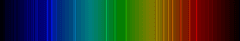 Spectrum image of Oxygen